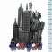 Magnet New York "Five Monuments" Métal Argent