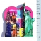 Magnet New York "NYC Heart" en Bois Verni et en Relief