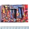 Magnet New York "Times Square" en Bois Verni et en Relief