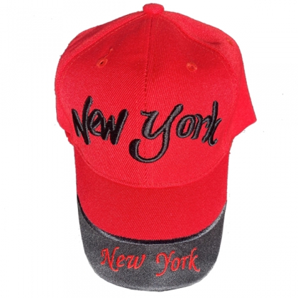 Casquette New York "One Band" Rouge