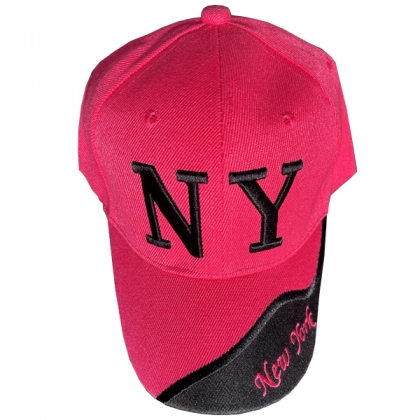 Casquette New York "Wave" Rose Casquette New York "Wave" Rose