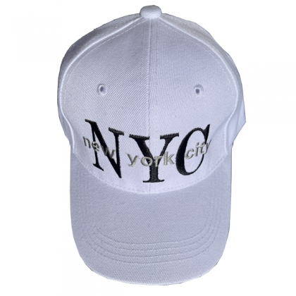Casquette New York "Classic" Blanche