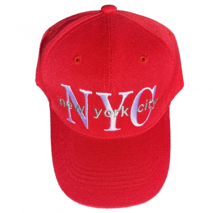 Casquette New York "Classic" Rouge