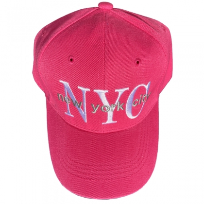 Casquette New York "Classic" Rose