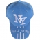 Casquette New York "3 Lines" Bleu Ciel