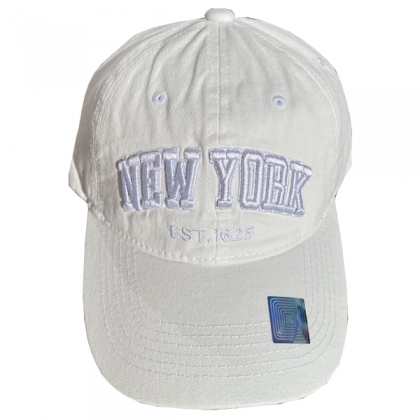 Casquette New York "Est 1625" Blanche