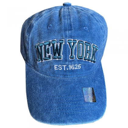 Casquette New York "Est 1625" Turquoise