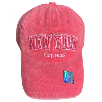 Casquette New York "Est 1625" Rouge