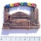 Magnet New York "Rainbow Monuments" Métal Cuivre