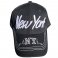 Casquette New York "Heartbeat" Noir
