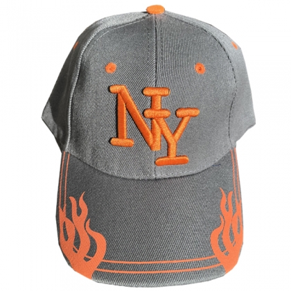 Casquette New York "Flammes" Kaki