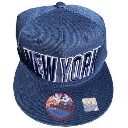 Casquette New York "New League" Bleu Nuit