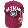 Casquette Route 66 "Oatman Map" Bordeaux