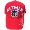 Casquette Route 66 "Oatman Map" Rouge