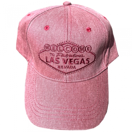 Casquette Las Vegas "Logo" Rouge