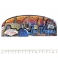 Magnet Las Vegas "Resort Casinos" en bois verni et en relief