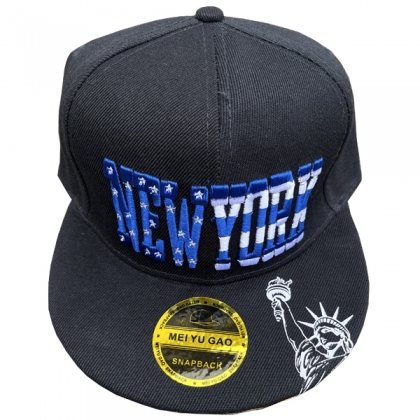 Casquette New York "USA Flag" Noire