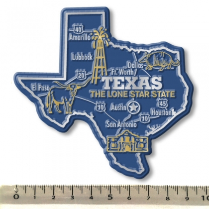 Magnet USA "Texas" GIANT Magnet USA "Texas" GIANT