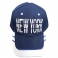 Casquette New York "All Caps" Bleu nuit