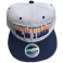 Casquette New York "4 Colors" Grise & bleu nuit