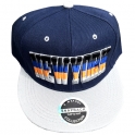 Casquette New York "4 Colors" Bleu nuit & grise
