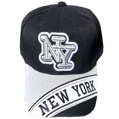 Casquette New York "Visor Line" Noire