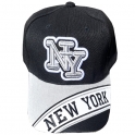 Casquette New York "Visor Line" Noire