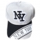 Casquette New York "Visor Line" Grise