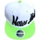 Casquette New York "Style" Blanche & verte