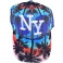Casquette New York "Palms" Blue Rainbow