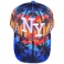 Casquette New York "Palms" Orange Rainbow