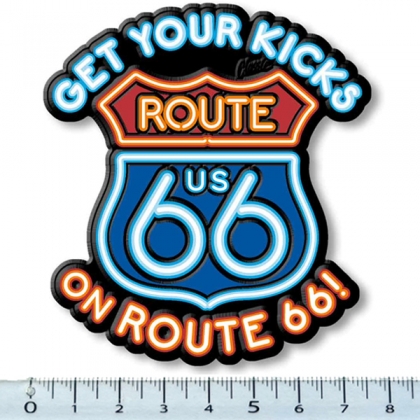 Magnet Route 66 "Néons" Slick