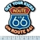 Magnet Route 66 "Néons" Slick