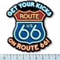 Magnet Route 66 "Néons" Slick