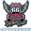 Magnet Route 66 "Car Wings" Slick