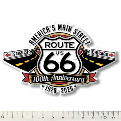 Magnet Route 66 "100th Anniversary" Slick