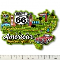Magnet Route 66 "Green Map" Slick