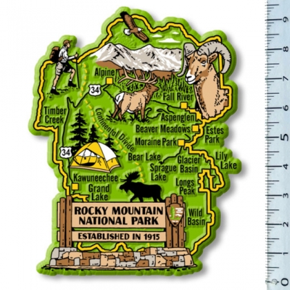 Magnet "National Park" Rocky Mountain 3