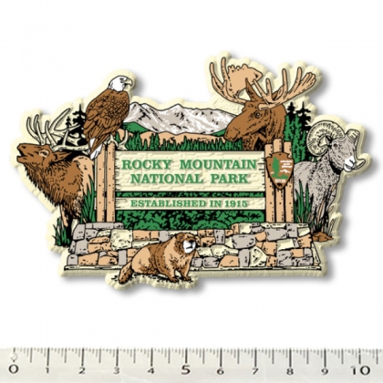 Magnet "National Park" Rocky Mountain 2