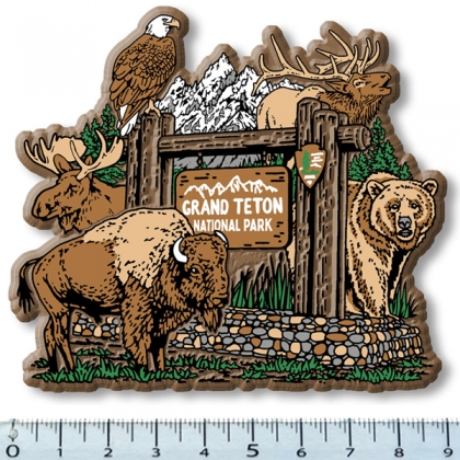 Magnet "National Park" Grand Teton 2
