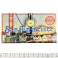 Magnet San Francisco "Symbols" en bois et en relief