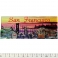 Magnet San Francisco "Golden Sky" en bois et en relief