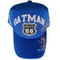 Casquette Route 66 "Oatman Map" Bleu