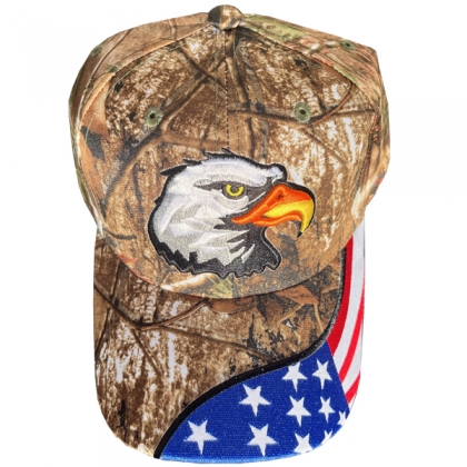 Casquette USA "Flag Visor" Camouflage
