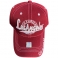 Casquette Los Angeles "Writing" Bordeaux et Blanche