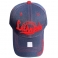 Casquette Los Angeles "Writing" Bleu Nuit et Rouge