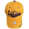 Casquette Los Angeles "Writing" Jaune et Violet