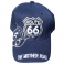 Casquette Route 66 "Classic Mother Road" Bleu Nuit