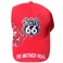 Casquette Route 66 "Classic Mother Road" Rouge