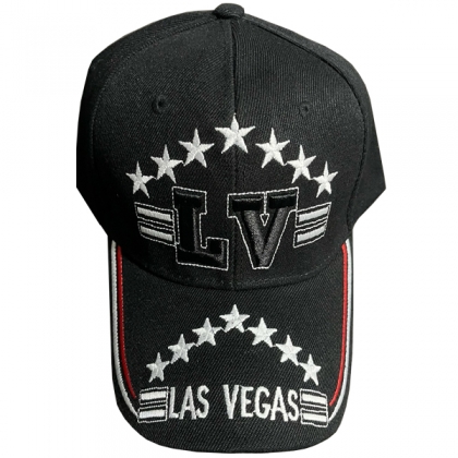 Casquette Las Vegas "5 Stars" Noire
